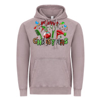 Vintage Zinc merry christmas hair dresser Vintage Hoodie - MaliasSmallBusiness