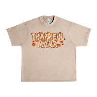 French Oak Thankful Mama Urban Heavy Tee - MaliasSmallBusiness