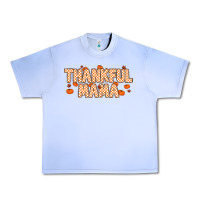Grape Ice Thankful Mama Urban Heavy Tee - MaliasSmallBusiness