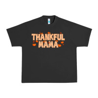 Pigment Black Thankful Mama Urban Heavy Tee - MaliasSmallBusiness