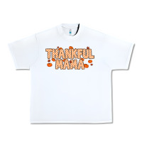 White Thankful Mama Urban Heavy Tee - MaliasSmallBusiness