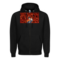 Black wizard boy and owl Zipper Hoodie - TumblerDesignByShophia