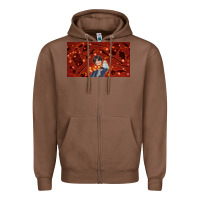 Chestnut wizard boy and owl Zipper Hoodie - TumblerDesignByShophia
