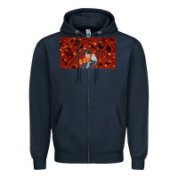 Navy wizard boy and owl Zipper Hoodie - TumblerDesignByShophia