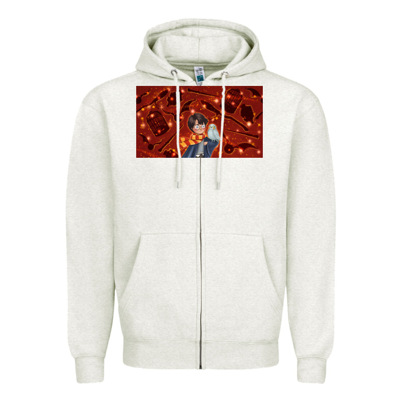 Wizard Boy And Owl Zipper Hoodie by TumblerDesignByShophia | Teevron