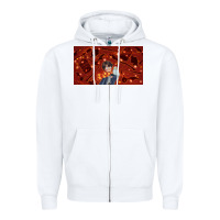 White wizard boy and owl Zipper Hoodie - TumblerDesignByShophia