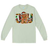 Matcha toy poodle christmas joy Long Sleeve Tee - RanaPortraitStore