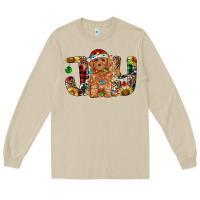 Mushroom toy poodle christmas joy Long Sleeve Tee - RanaPortraitStore