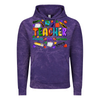 Cloud Purple teacher crayons kids caffeine Vintage Hoodie - NancyCooperArtShop