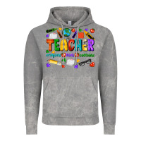 Cloud Rock teacher crayons kids caffeine Vintage Hoodie - NancyCooperArtShop