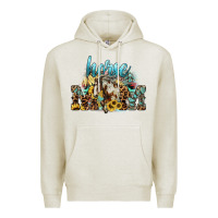 Oatmeal Heather Horse mom mother's day Premium Hoodie - HowdyJamesFarm