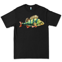 Black Perch Fish Premium Tee - LillyAllenDesigns