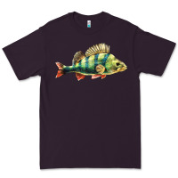 Plum Perch Fish Premium Tee - LillyAllenDesigns