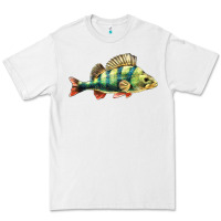 White Perch Fish Premium Tee - LillyAllenDesigns