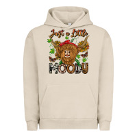 Pigment French Oak Just a Little Moody Urban Hoodie - CowhideDigitalArt