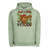 Pigment Oil Green Just a Little Moody Urban Hoodie - CowhideDigitalArt