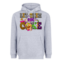 Heather Grey let them eat cake olivia Heavyweight Hoodie - OliviaCreatesArt