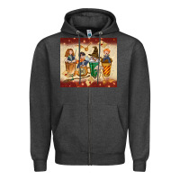 Charcoal Heather wizards coffee cups Zipper Hoodie - TumblerDesignByShophia