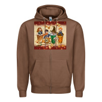 Chestnut wizards coffee cups Zipper Hoodie - TumblerDesignByShophia