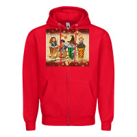 Red wizards coffee cups Zipper Hoodie - TumblerDesignByShophia