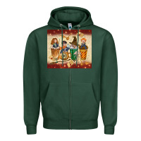 Sports Green wizards coffee cups Zipper Hoodie - TumblerDesignByShophia