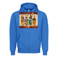 Wizards Coffee Cups Zipper Hoodie | Teevron