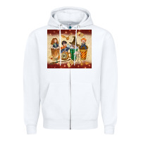 White wizards coffee cups Zipper Hoodie - TumblerDesignByShophia
