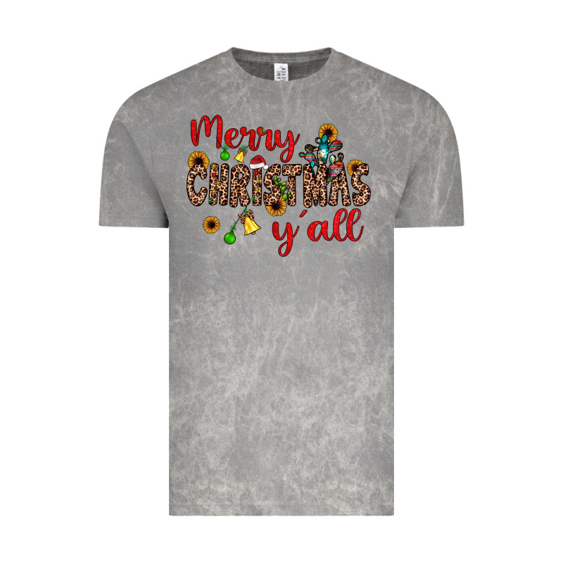 Merry Christmas Y'all Vintage Tee by JahusDesignShop | Teevron