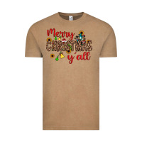 Vintage Coffee merry christmas y'all Vintage Tee - JahusDesignShop