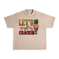 French Oak Let's get crackin Christmas Urban Heavy Tee - NancyCooperArtShop