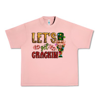 Salmon Let's get crackin Christmas Urban Heavy Tee - NancyCooperArtShop