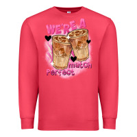 Cardinal We're a perfect match Valentine's Day Premium Sweatshirt - FaDigitalArtStudio