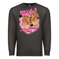Smoke We're a perfect match Valentine's Day Premium Sweatshirt - FaDigitalArtStudio