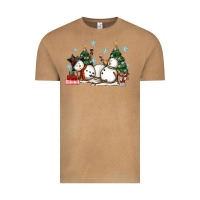 Vintage Camel christmas snowmen with wine Vintage Tee - MaliasSmallBusiness