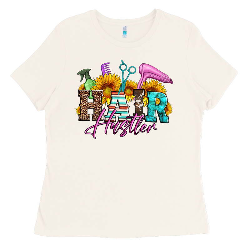 Hair Hustler Hairstylist Ladies Tee by Artiststas | Teevron