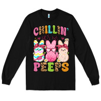 Black chillin' with my peeps Long Sleeve Tee - Artiststas