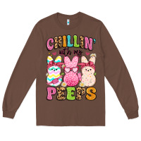 Chestnut chillin' with my peeps Long Sleeve Tee - Artiststas