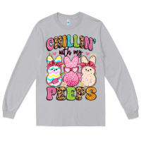 Moon Dust chillin' with my peeps Long Sleeve Tee - Artiststas