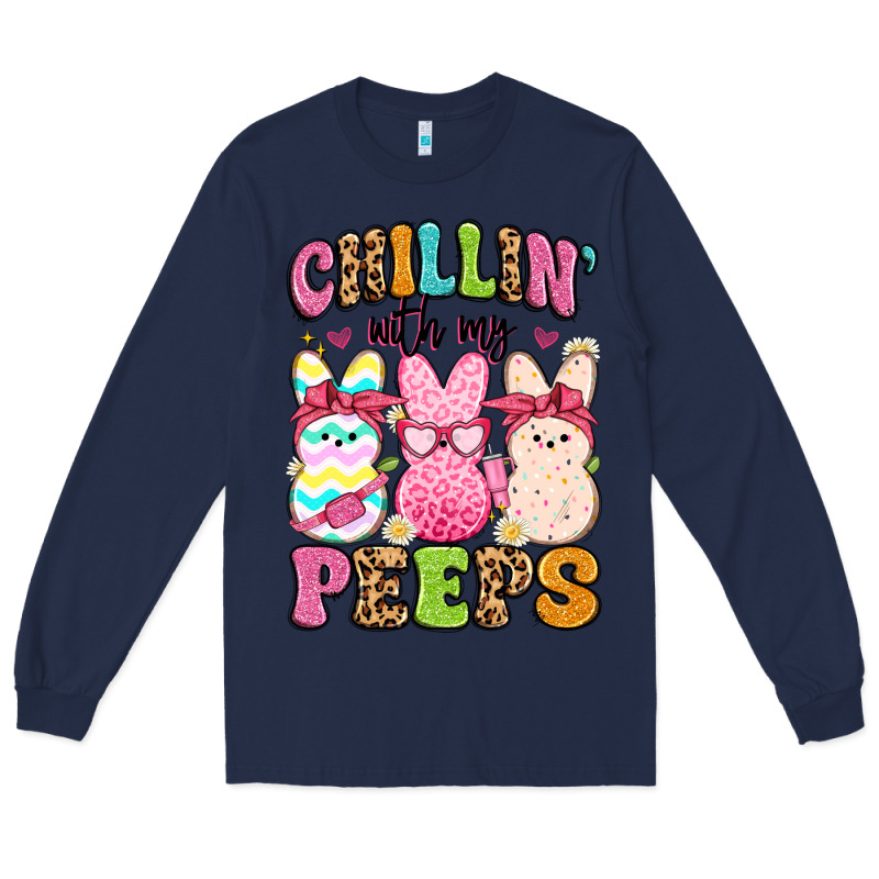 Chillin' With My Peeps Long Sleeve Tee by Artiststas | Teevron