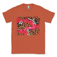 Copper valentine's day cowhide leopard background Classic Tee - JahusDesignShop