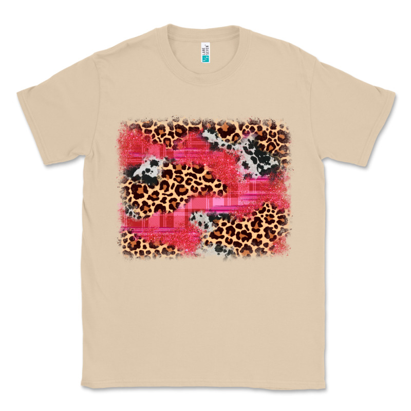 Valentine's Day Cowhide Leopard Background Classic Tee by JahusDesignShop | Teevron