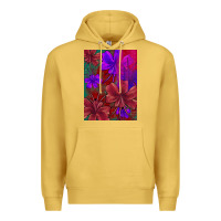 Antique Gold floral pattern Premium Hoodie - JahusDesignShop