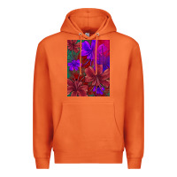 Carrot floral pattern Premium Hoodie - JahusDesignShop