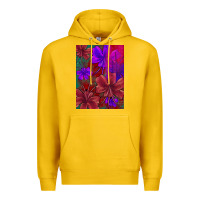 Lemon floral pattern Premium Hoodie - JahusDesignShop