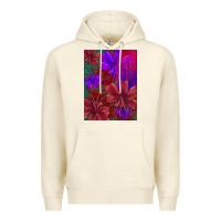 Sandshell floral pattern Premium Hoodie - JahusDesignShop
