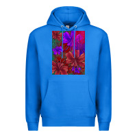 True Royal floral pattern Premium Hoodie - JahusDesignShop