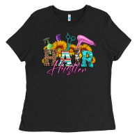 Black hair hustler hairstylist Ladies Tee - Artiststas