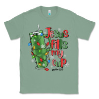 Sage jesus fills my cup psalm 25 5 Classic Tee - MaliasSmallBusiness