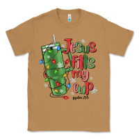 Toasted Coconut jesus fills my cup psalm 25 5 Classic Tee - MaliasSmallBusiness