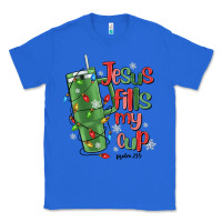 True Royal jesus fills my cup psalm 25 5 Classic Tee - MaliasSmallBusiness